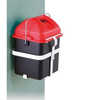 Uchwyt ścienny do pojemnika na zużyte baterie leki i odpady medyczne KCA BOX 20L MEVA