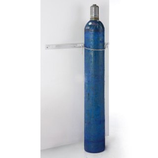 Uchwyt ścienny na 3 butle gazowe mocowanie butli z gazem do ściany MEVA