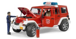 Jeep Wrangler Straż pożarna z modułem BRUDER
