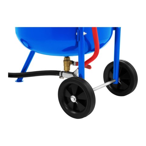 Mobilna piaskarka maszyna do piaskowania syfonowa na kółkach 79 L MSW MSW