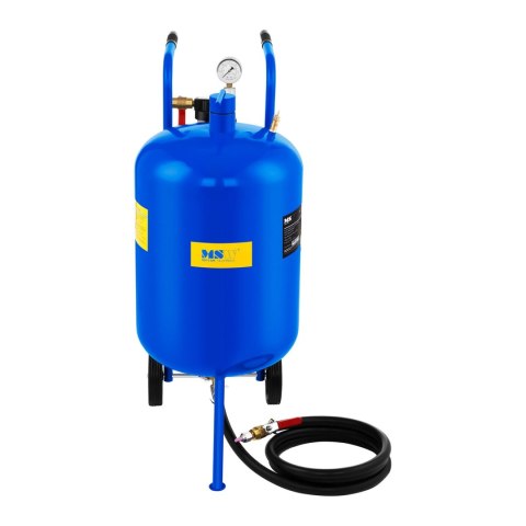 Mobilna piaskarka maszyna do piaskowania syfonowa na kółkach 79 L MSW MSW