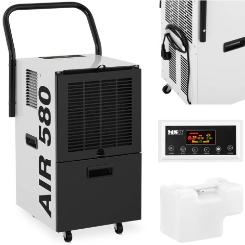 Osuszacz powietrza pochłaniacz wilgoci przemysłowy budowlany 30 l/24 h do 50 m2 MSW