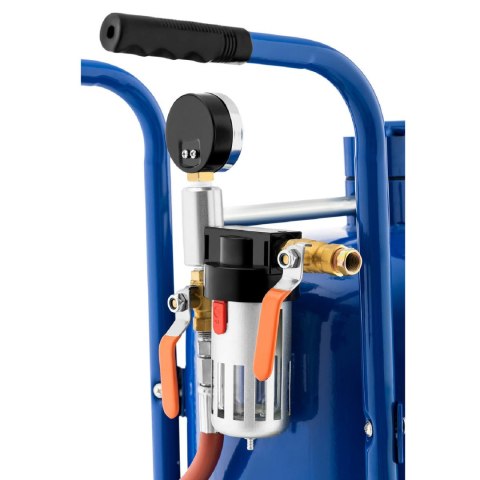 Piaskarka syfonowa mobilna z regulacją ciśnienia 60-125 psi 40 l MSW
