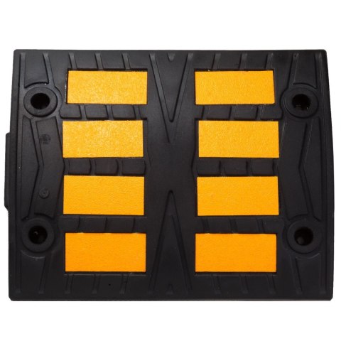 Próg podrzutowy zwalniający gumowy środkowy szer. 480x395x60mm PRO-LINE