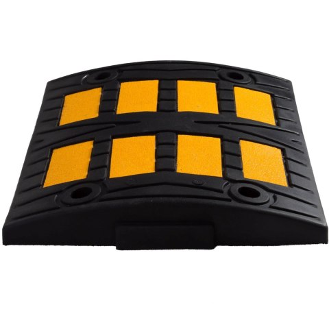 Próg podrzutowy zwalniający gumowy środkowy szer. 480x395x60mm PRO-LINE