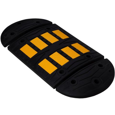 Próg podrzutowy zwalniający gumowy środkowy szer. 480x395x60mm PRO-LINE