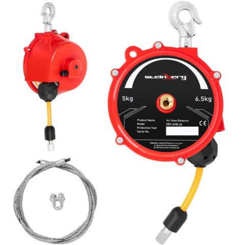 Balanser linkowy odciążnik z wężem pneumatycznym 5 - 6,5 kg 1,3 m Steinberg Systems
