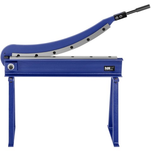 Nożyce gilotynowe gilotyna do arkuszy blachy ręczna 1.5 mm szer. 800 mm MSW