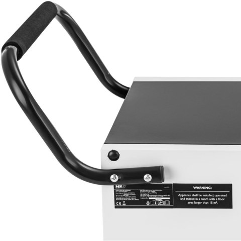 Osuszacz powietrza pochłaniacz wilgoci przemysłowy z uchwytem 1300 W 1129 m3/h do 150 m2 MSW