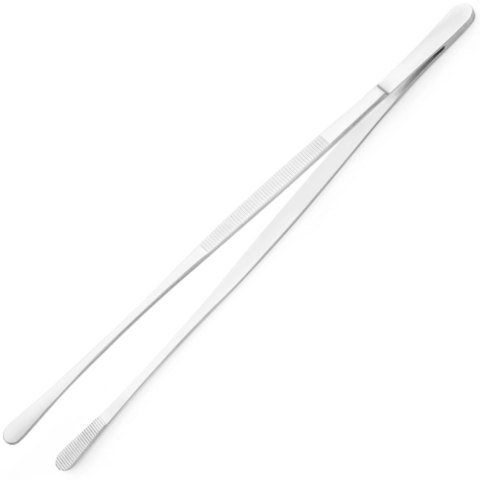 Pęseta kuchenna z okrągłymi końcówkami 305 mm - Hendi 680193 Hendi