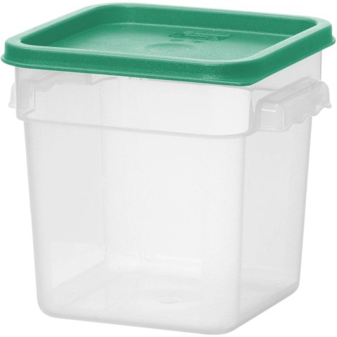 Pojemnik spożywczy do przechowywania żywności z podziałką 3.8 l 190 x 190 x 180 mm - Hendi 870914 Hendi