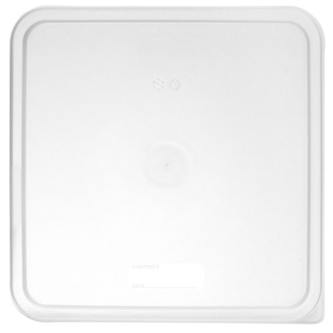 Pokrywka do pojemnika na żywność transparentna 290 x 290 mm - Hendi 870990 Hendi