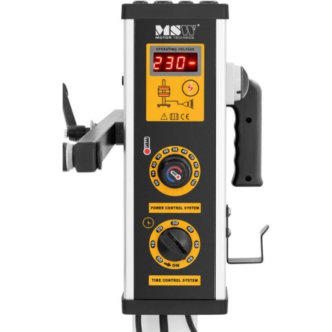 Promiennik podczerwieni warsztatowy lakierniczy do suszenia karoserii na statywie 2 x 1000 W MSW