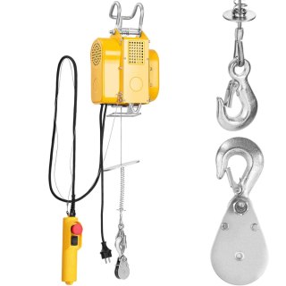 Wciągarka wyciągarka linowa elektryczna warsztatowa 600 kg 18 m Steinberg Systems