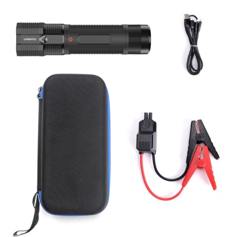 3w1 Rozruch auta Jump Starter + powerbank 8000mAh + latarka LED - czarny CHOETECH
