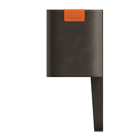 Organizator uchwyt na kubek i drobiazgi do samochodu OrganizeFun Series brązowy BASEUS