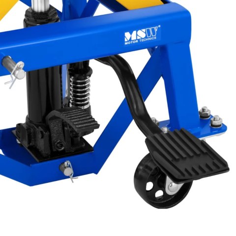 Podnośnik lewarek motocyklowy mobilny 35-87 cm 150 kg MSW