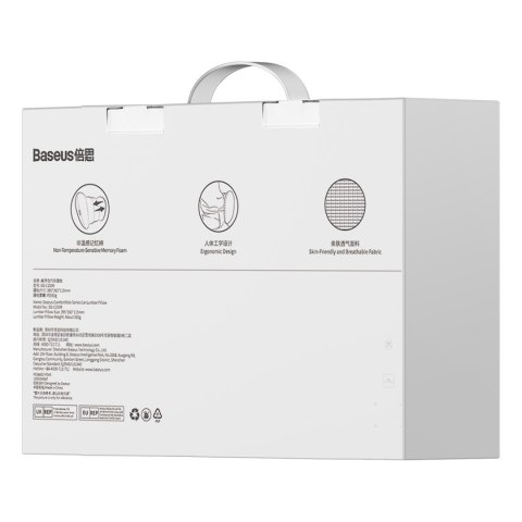 Poduszka lędźwiowa do samochodu ComfortRide niebieska BASEUS