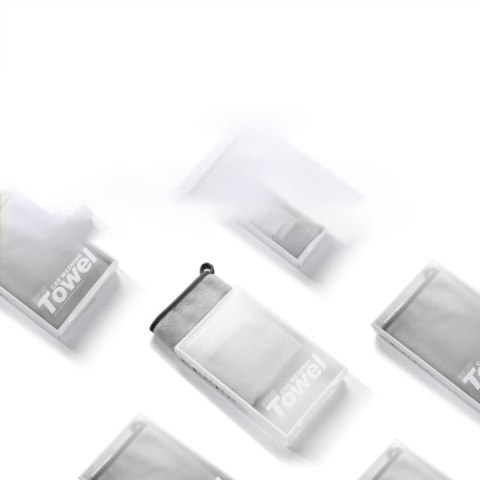 Ręcznik z mikrofibry do osuszania samochodu mikrofibra 40x80cm szary BASEUS