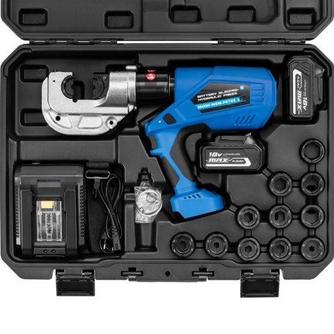 Zaciskarka prasa do kabli akumulatorowa 16-400 mm2 120 kN MSW