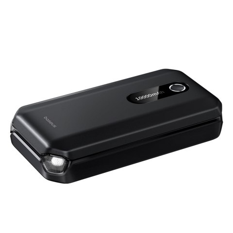 3w1 Urządzenie rozruchowe Car Jump Starter powerbank 10000mAh latarka LED - czarny BASEUS