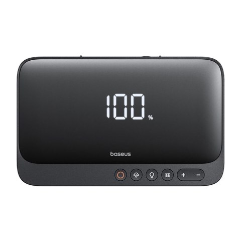 4w1 Jump starter 600A z latarką powerbankiem 6000mAh kompresorem Super Energy - czarny BASEUS