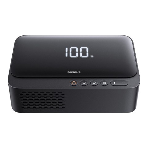 4w1 Jump starter 600A z latarką powerbankiem 6000mAh kompresorem Super Energy - czarny BASEUS