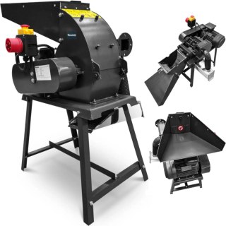 Młyn bijakowy rozdrabniacz do zboża trocin pelletu 120 kg/h 2.2 kW WIESENFIELD