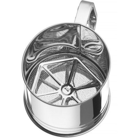 Przesiewacz kubek do przesiewania mąki stalowy 550 g Hendi