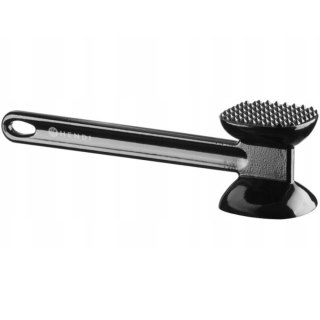 Tłuczek do mięsa dwustronny aluminiowy 255 x 65 x 70 mm - czarny Hendi