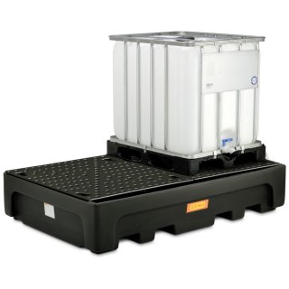 Wanna wychwytowa podstawa pod 2 zbiorniki IBC 1100L plastikowa PE CEMO 10952 GSG24