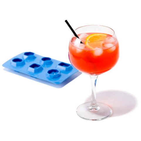 Kostkarka foremka do kostek lodu silikonowa 6 x DIAMENT Bar Up