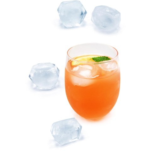 Kostkarka foremka do kostek lodu silikonowa 6 x DIAMENT Bar Up