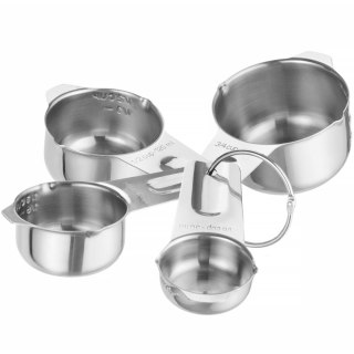 Miarka barowa kuchenna 30 / 80 / 120 / 180 ml - zestaw 4 szt. Bar Up