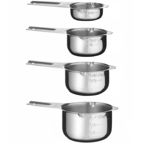 Miarka barowa kuchenna 30 / 80 / 120 / 180 ml - zestaw 4 szt. Bar Up