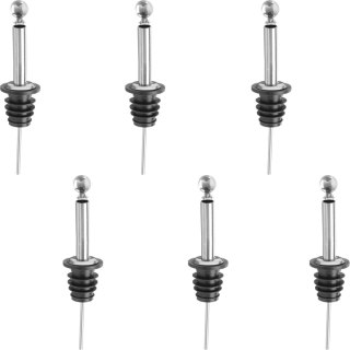 Nalewak dozownik do alkoholu - z klapką ZESTAW 6szt. Bar Up