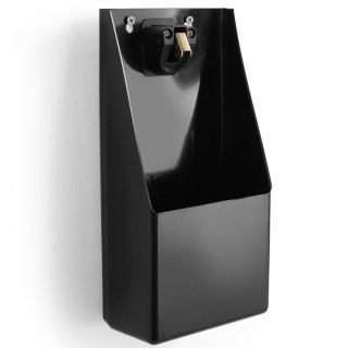 Otwieracz do butelek z pojemnikiem na kapsle ścienny Hendi 643914 Bar Up