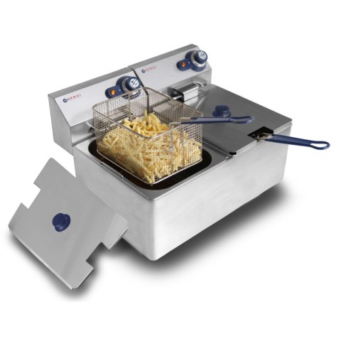 Frytownica frytkownica podwójna Blue Line 230V 2x3300W 2x6L Hendi