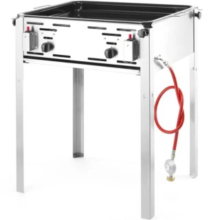 Grill gazowy z patelnią Grill Master Maxi 590x480mm 11.6kW - Hendi 154717 Hendi