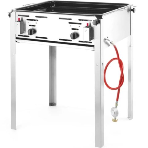 Grill gazowy z patelnią Grill Master Maxi 590x480mm 11.6kW - Hendi 154717 Hendi