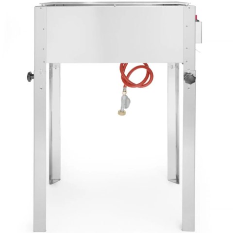 Grill gazowy z patelnią Grill Master Mini 340x540x(H)840 mm 5.8kW- Hendi 154700 Hendi