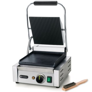 Kontakt grill kontaktowy góra ryflowana dół gładki 1800W - Hendi 263600 Hendi