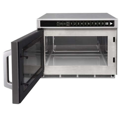 Kuchenka mikrofalowa profesjonalna 100 programów USB 3000 W poj. 18L Hendi