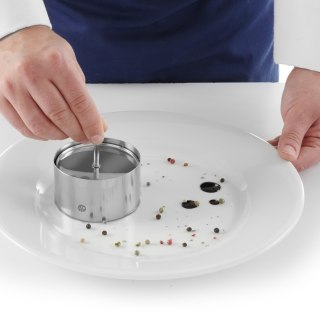 Pierścień kucharski cukierniczy do ciast potraw śr.100x(H)45mm Hendi 512159 Hendi