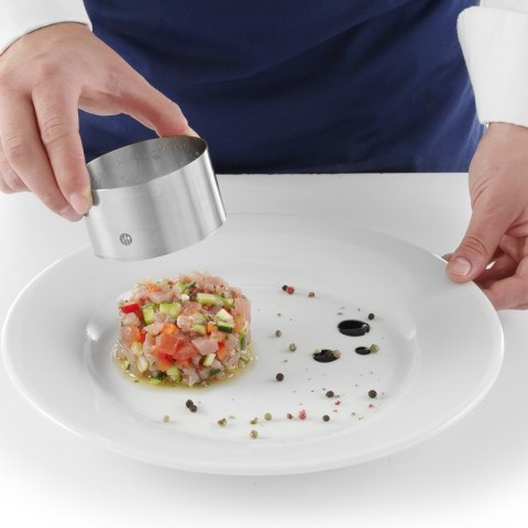 Pierścień kucharski cukierniczy do ciast potraw śr.80x(H)45mm Hendi 512142 Hendi