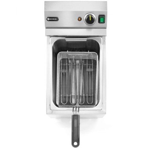 Frytownica elektryczna nastawna z kranem spustowym 400 V 66000 W 10 l - Hendi 209424 Hendi