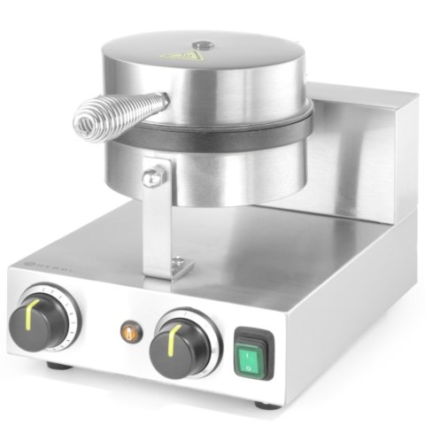 Gofrownica okrągła pojedyncza do gofrów belgijskich TEFLON śr. 190 mm - Hendi 212172 Hendi