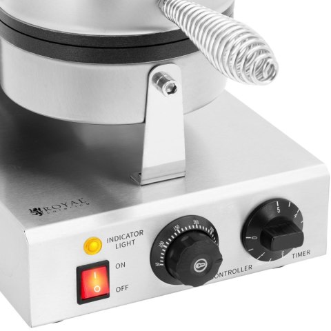 Gofrownica urządzenie do gofrów kształt serca śr. 180 mm 1000 W Royal Catering