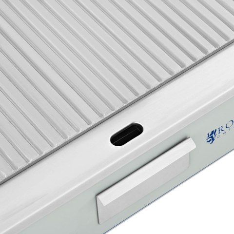 Grill elektryczny płyta grillowa ryflowana podwójna 400 x 730 mm 2 x 2000 W Royal Catering