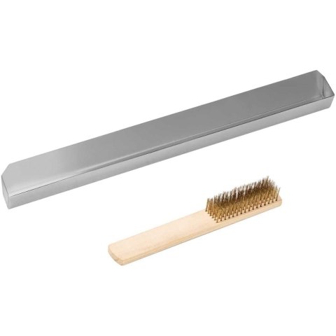 Grill kontaktowy elektryczny płyta gładka i ryflowana 33 x 22 cm 2200 W Royal Catering